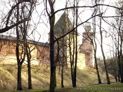 Великий Новгород, крепостная стена
