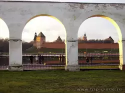 Великий Новгород, аркада Гостиного двора