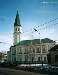 Оренбург, мечеть «Хусаиния» на улице Кирова