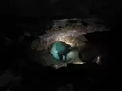 Кунгурская пещера, подземное озеро