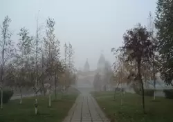 Берёзовая аллея в Петрозаводске