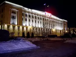 Пенза, площадь Ленина и Дом Советов