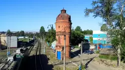 Пенза,  водонапорная башня железнодорожной станции Пенза-3