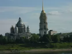 Рыбинск, Вид на Спасо-Преображенский собор