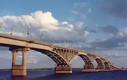 Мост через Волгу, Саратов