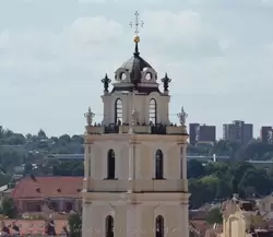 Колокольня костела св. Иоаннов – самое высокое здание старого города
