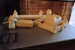 Модель Тракайского замка