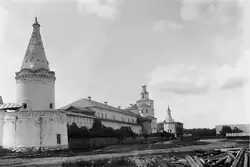 Раифский монастырь, Западная наугольная башня. Утрачена в 1984 году