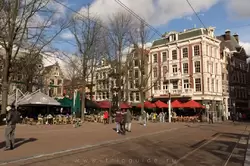 Достопримечательности Амстердама: Лейденская площадь