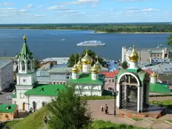 Нижний Новгород, вид с высоты кремля