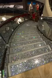 Лестница с кристаллами Swarovski