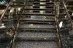 Лестница с кристаллами Swarovski