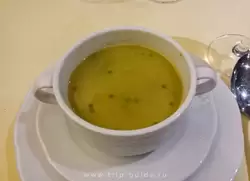 Cream of Argenteuil asparagus soup / Крем-суп из спаржи Аржантёй (название провинции во Франции)