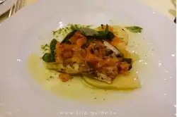 Fllet of cod Ligurian-style / Филе трески в лигурийском стиле / Golden Lobster 7-й вечер