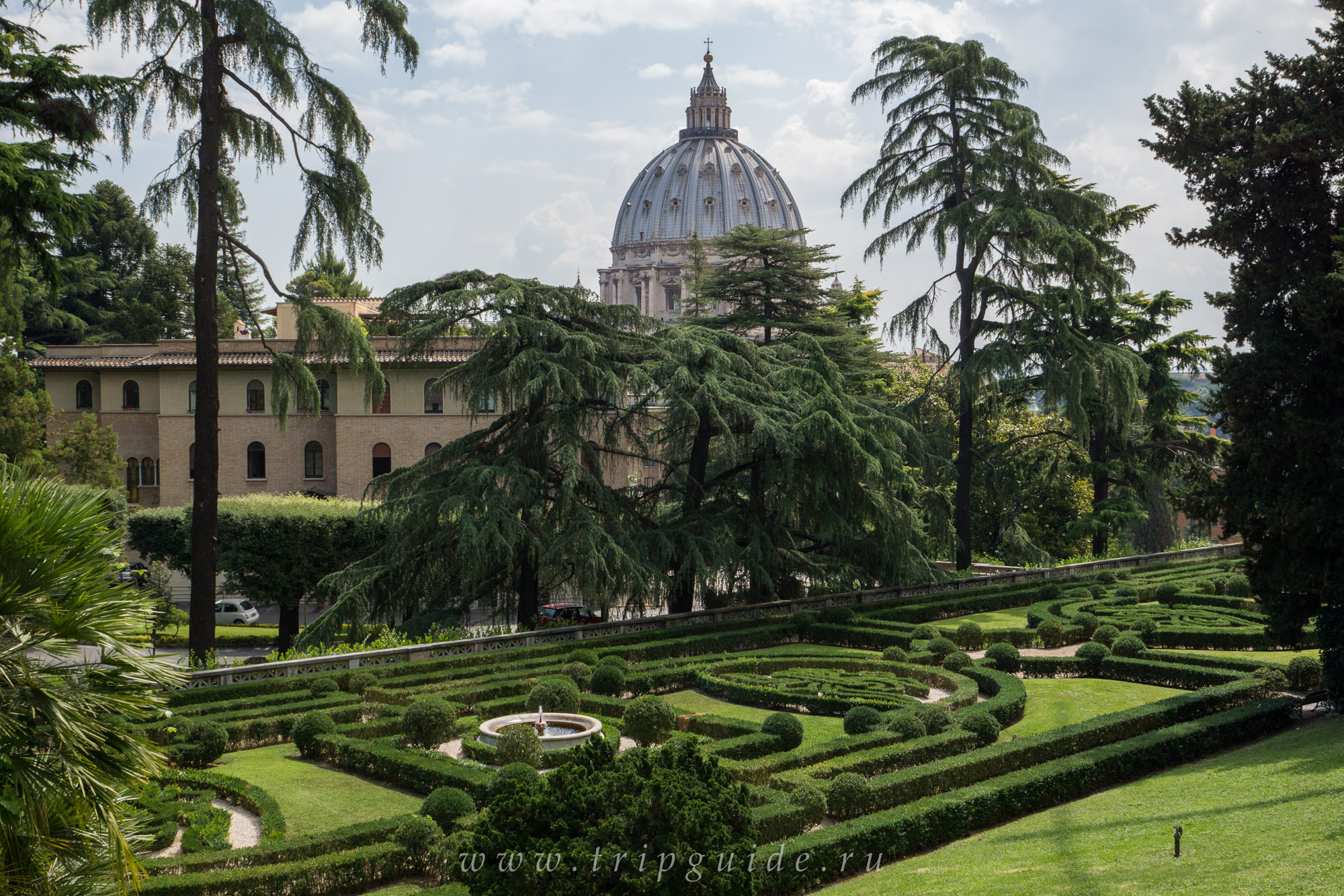 Сады Ватикана — фотографии