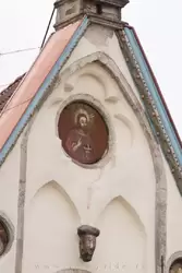 Дом Епископа в Таллине — роспись на дубовых досках