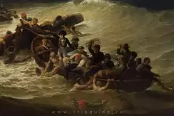 Уничтожение «Ля Ориента» в битве на Ниле 1 августа 1798, Джордж Арнальд / «The Destruction of L
