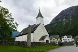 Старая церковь в Эйдфьорде