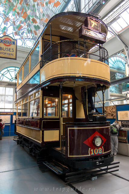 Двухэтажный трамвай — был одним из шести, построенных для компании Вест Хэм (West Ham Corporation) в 1910 г.