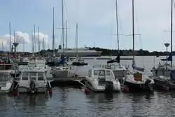 Стоянка яхт в Хельсинки