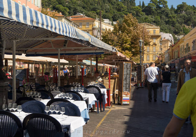 Рынок на площади Салейя в Ницце