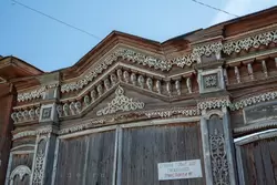 Деревянные узоры на воротах, Козьмодемьянск