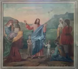 Икона «Господь благословляет детей» в Смоленском соборе Козьмодемьянска