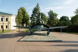 Копия самолета Ла-7 в Нижнем Новгороде