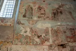 Роспись стен, Свято-Троицкий собор, Макарьевский монастырь, Нижегородская область