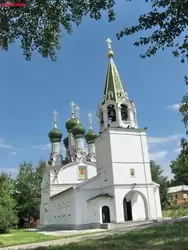 Успенская церковь на Ильинской горе в Нижнем Новгороде