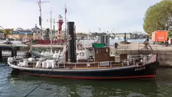 Выставка кораблей Морского музея Стокгольма