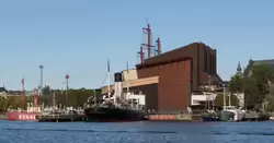 Музей корабля снаружи