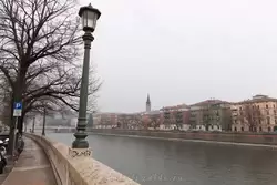 Река Адидже в Вероне