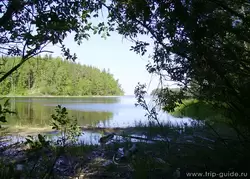 Валаам, берег Ладожского озера
