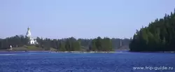 Валаам, Никольский остров, вход в Монастырскую бухту