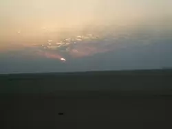 Рассвет в Нубийской пустыне
