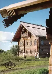 Кижи, дом Яковлева из деревни Клещейла, 80-90-е годы 19 века