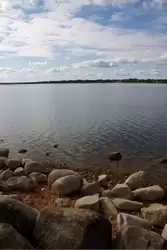 Сиверское озеро от монастыря
