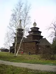 Церковь Николы из деревни Высокий остров Окуловского района