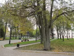 Кремлёвский парк в Великом Новгороде