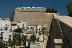 Крепость Ибица, виды на море и порт