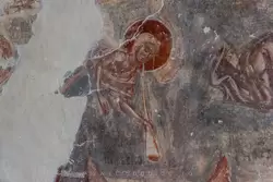 Ангелы с трубами — часть фрески «Страшный Суд»