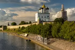 Панорама Псковского крома