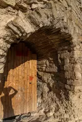 Псков, Гремячая башня — вход внутрь закрыт