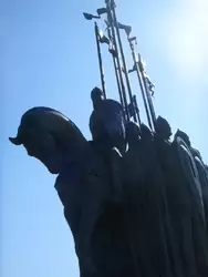 Псков, монумент «Ледовое побоище»