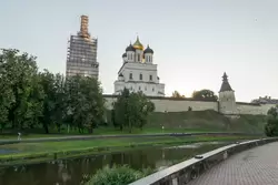Псков, вид на кремль