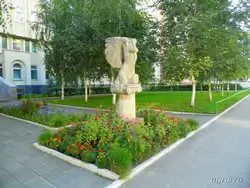 Пенза, скульптура на улице Пушкина 