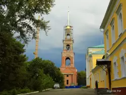 Пенза, строящаяся колокольня Спасского кафедрального собора