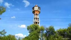 Пенза, водонапорная башня на территории завода ЗИФ