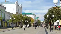 Пенза, улица Московская является пешеходной